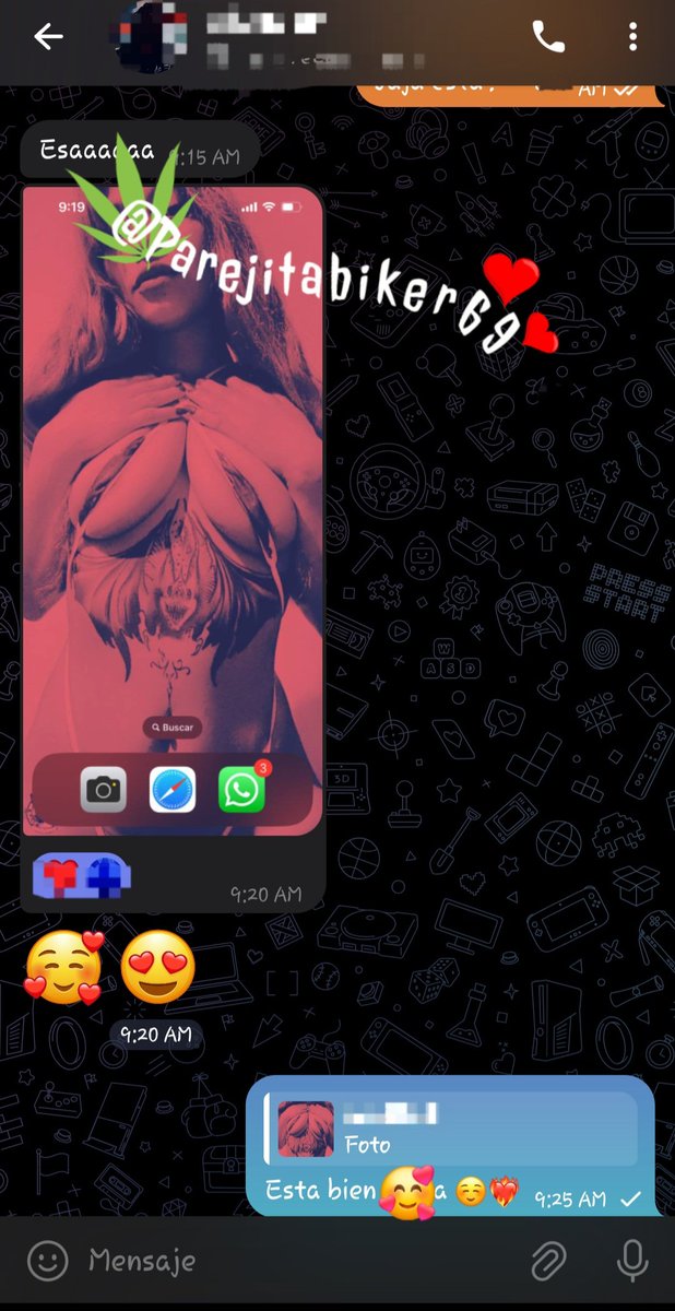 ParejitabikerSW's tweet photo. Hoy desperté y me mostraron algo muy lindo. Un seguidor con una fotito mía 🥰🥰🥰 me sentí linda todo el dia 😋😋🤭😘
Los quiero 😇😈❤️‍🔥
@Parejitabiker69 https://t.co/40TXp6ibRL