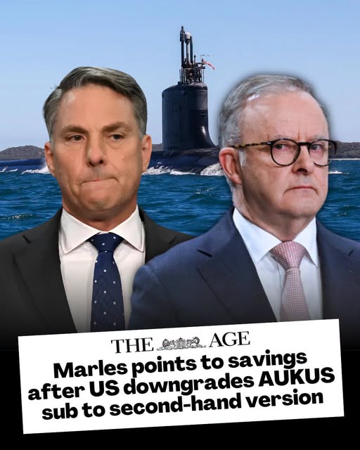 BobBurn97207272's tweet photo. Only our hopeless defence minister Richard Marles would think it is a fabulous idea to buy second-hand out-of-date technology subs from the USA.
Marles is incompetent at best when he says it will save taxpayers' money by buying old and out-of-date subs! Well of course it will be but why does our navy and defence force deserve second best?
The Australian government ordered brand new Virginia-class submarines but USA offered second-hand and Richard Marles jumped at the offer as only an idiot would.
Even experts including former senior defence official Michael Shoebridge said: “This is bad news. The new Virginias are more capable and easier to maintain”