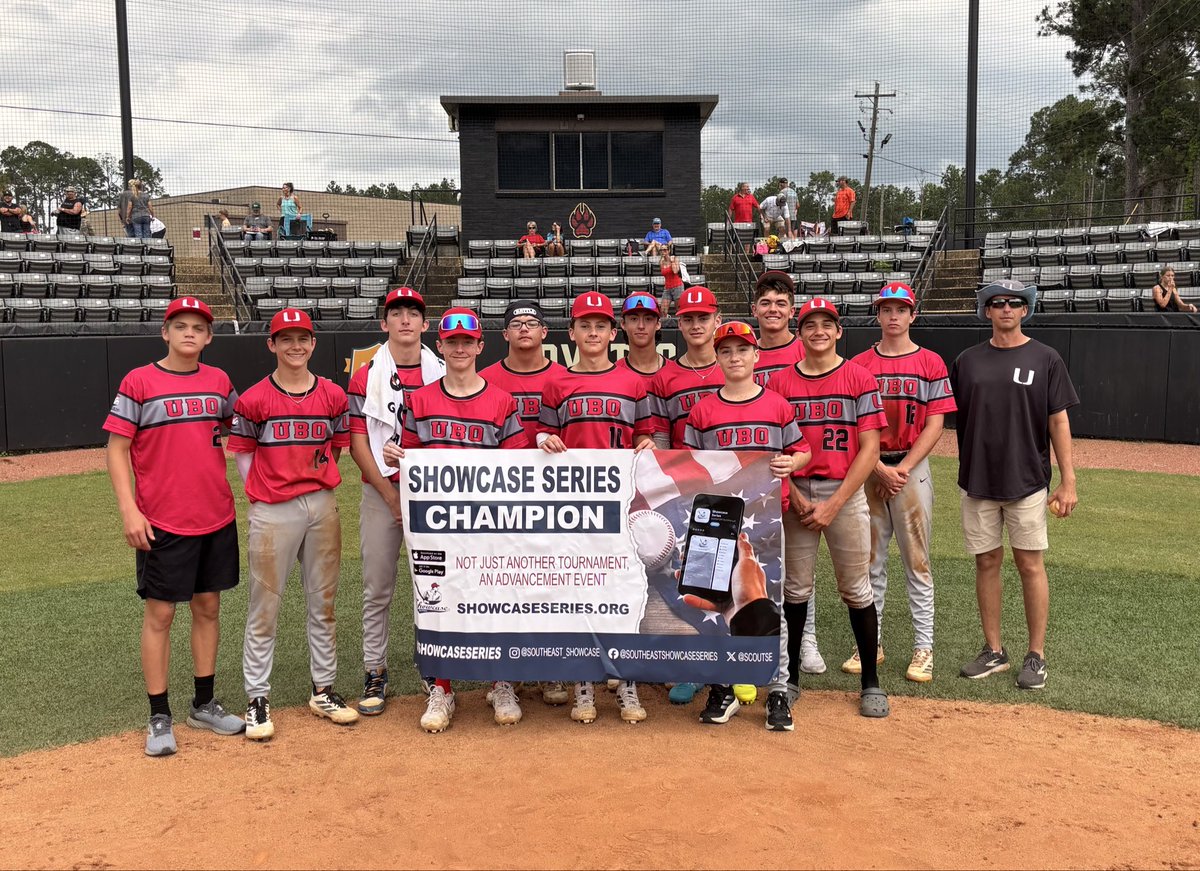 ScoutSe's tweet photo. Congrats to Showcase Series @ Coastal AL CC 16 Division Co Champs UBO Mississippi 16! #ShowcaseSeries #Champions https://t.co/nftoIn5zMo