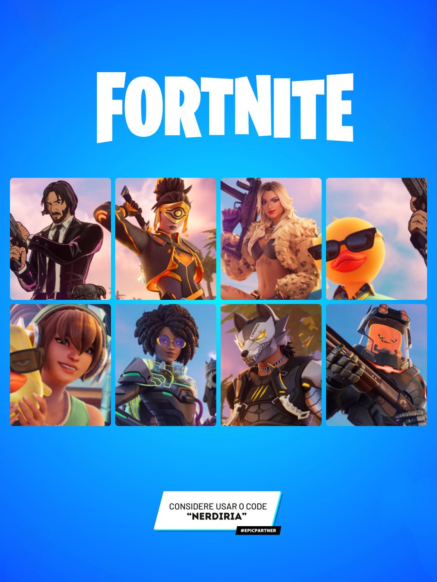 nerdiria's tweet photo. ⭐Qual a sua opinião sobre o novo passe de batalha?

#epicpartner #fortnitebrasil #fortniteleaks #fortniteitemshop #fortniteshop https://t.co/hyjtE6JbBn