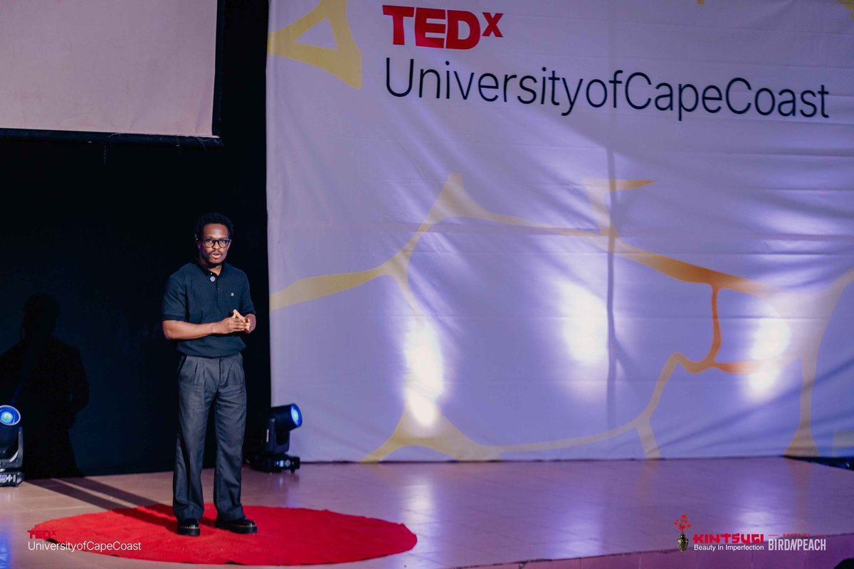 Enilart's tweet photo. Told God I wanted to get better at public speaking and he gave me a big stage to practice on. 

My first Tedx presentation😊 https://t.co/N4GsuIckde