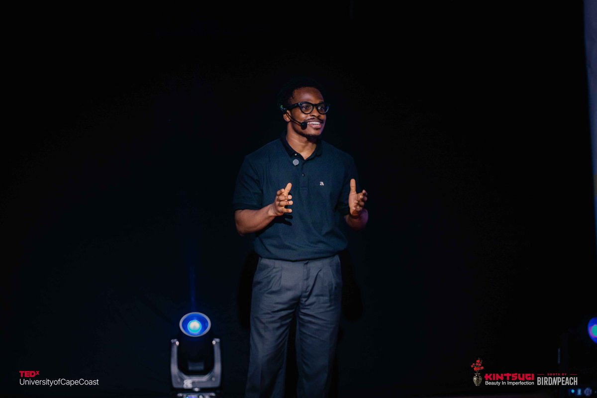 Enilart's tweet photo. Told God I wanted to get better at public speaking and he gave me a big stage to practice on. 

My first Tedx presentation😊 https://t.co/N4GsuIckde