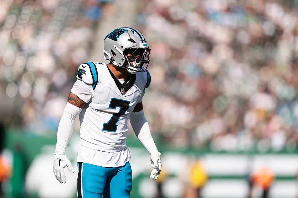 panthersbran's tweet photo. Tre’von Moehrig was ranked No. 5 among NFL “Star” defenders by https://t.co/SQFaEKAx4D’s Bucky Brooks.

The ranking is not for safeties specifically. It evaluates hybrid defenders who can impact the game in multiple ways, including coverage, run support, blitzing, and lining up at different positions across the defense.

Moehrig placed fifth after playing snaps at linebacker, slot corner, strong safety, free safety, and along the defensive line during his first season in Carolina. His versatility and production made him one of the league’s top players at the position.