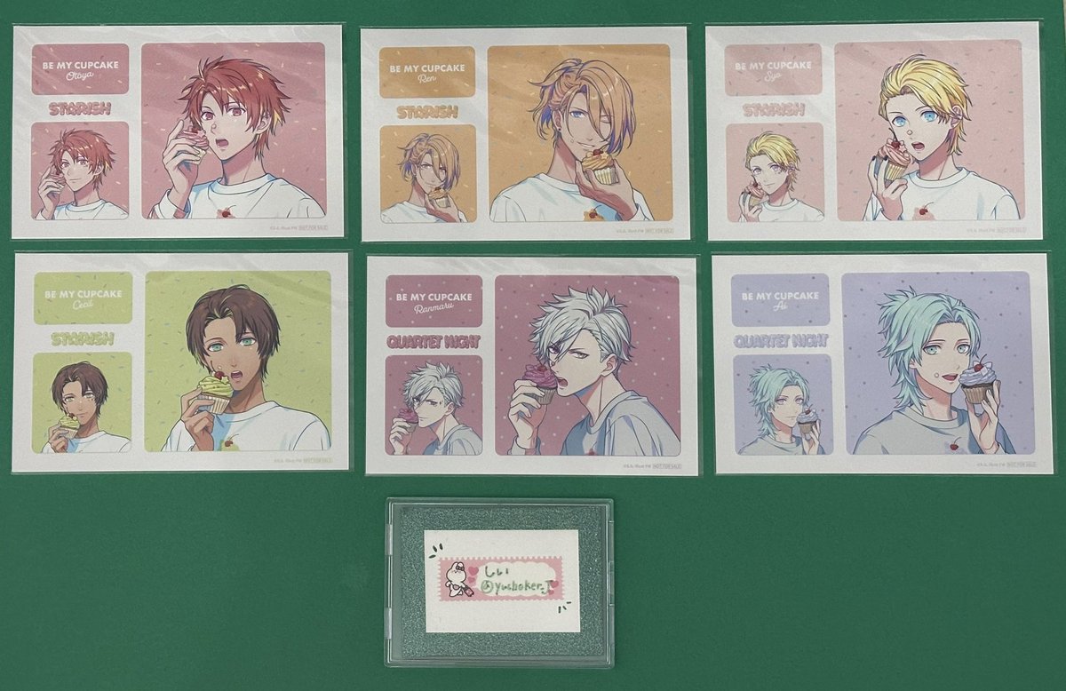 交換》 うたプリ BGS マルイ BMC BE MY CUPCAKE 譲:①アクリルスタンド