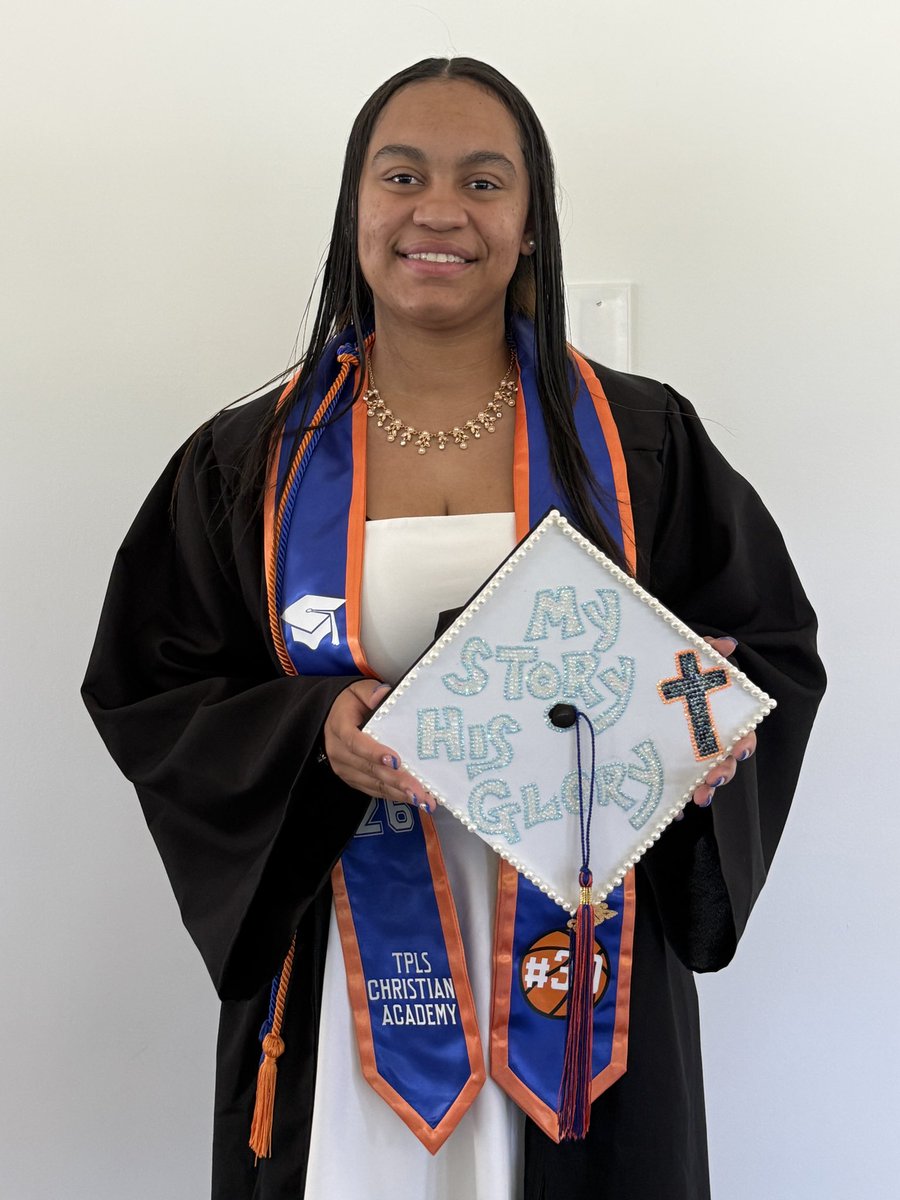 nyah_ballin_14's tweet photo. Long journey finally complete. God Did That!!! #30OUT #Graduated #Classof2026 #Blessed @TPLS_LionsGirls https://t.co/OtJubt2X95
