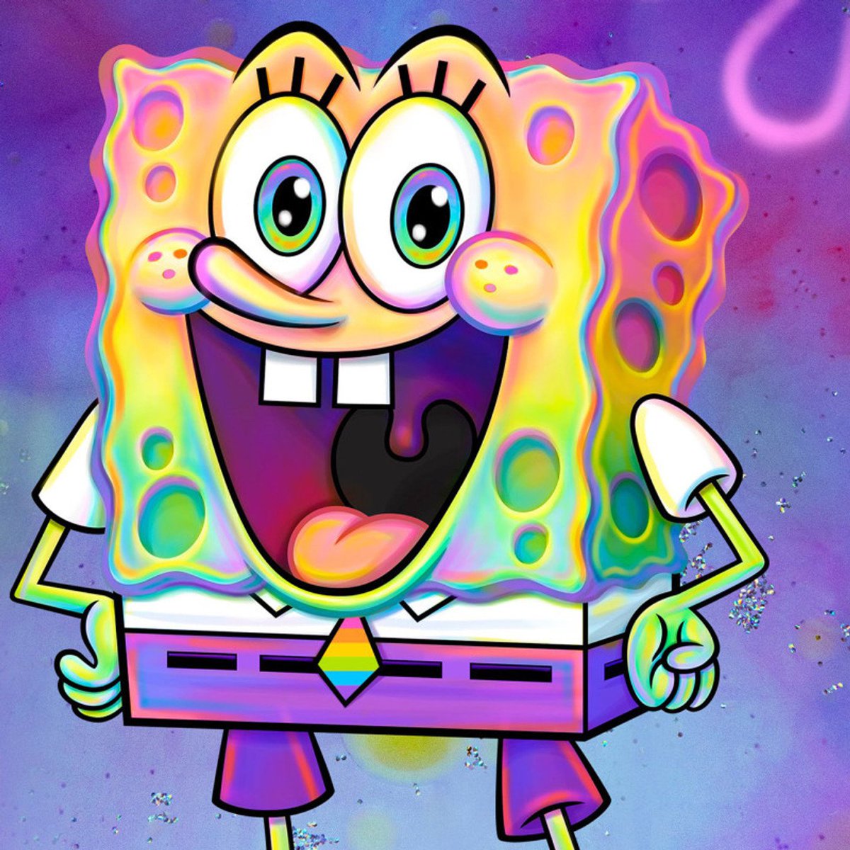 SpongeDaLegend's tweet photo. PRIDE MONTH RULES and here is a throwback profile picture and banner I used for pride month in 2024 on my PantsSpongeBoy account... Good times https://t.co/ZQIsj8B70M