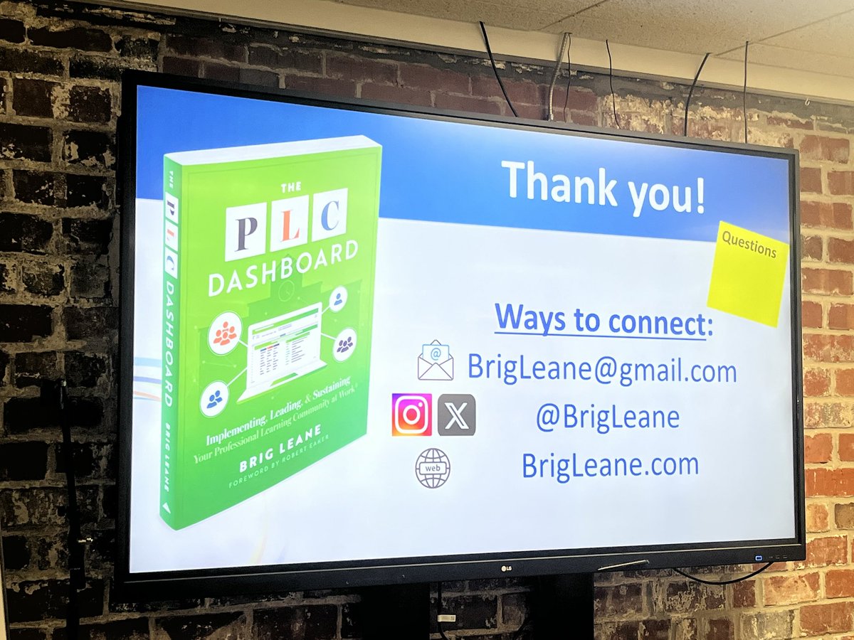 CrecArtsMiddle1's tweet photo. Shout out to my buddy @BrigLeane and other Solution Tree authors for their awesome presentations on their best selling books! Thank you @SolutionTree https://t.co/hGqBoNB6Fk