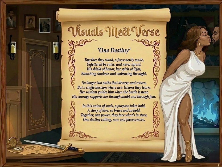 JamesOphel28756's tweet photo. And finally, One Destiny, a story completed from simple words to a visual legacy.
No AI, just ink & nightmares. A bespoke adaptation for those who value the craft.
#GraphicArtist #BespokeDesign #DarkNarratives #PoetryArt #VisualStorytelling #PoetryCommunity #Fanfiction https://t.co/SacTe1lCeQ