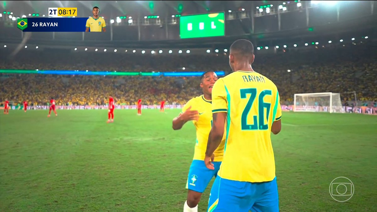 DoentesPFutebol's tweet photo. OI, BOA NOITE! 🇧🇷
Será que vai ter gol do Rayan hoje? https://t.co/JIMzfl2UuH