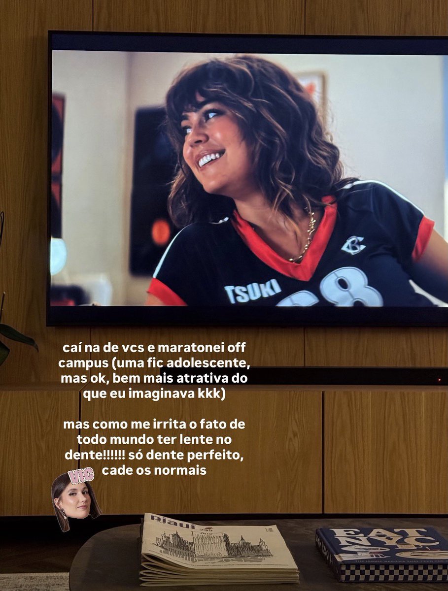 comentsaly's tweet photo. do jeito que essa mona falou até parece que o elenco tem dentes bizarros igual piano, agora virou erro ter dente bonito https://t.co/BgDsfuAGlT