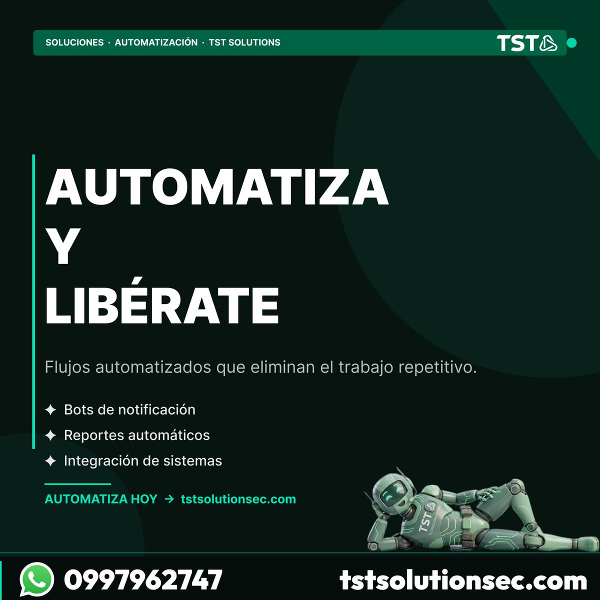 TSTsolutions_ec's tweet photo. ¿Quieres que tu negocio venda más, se vea más profesional? En TST SOLUTIONS lo hacemos realidad: 💻 Desarrollo Web ⚡ Software a Medida Convierte ideas en crecimiento real. 🚀 🌐 https://t.co/EohFXmryxC 🛒 Demo: https://t.co/WIqy7qCjVd 📲 WhatsApp: 0997962747 https://t.co/Q18Hi6QOYh