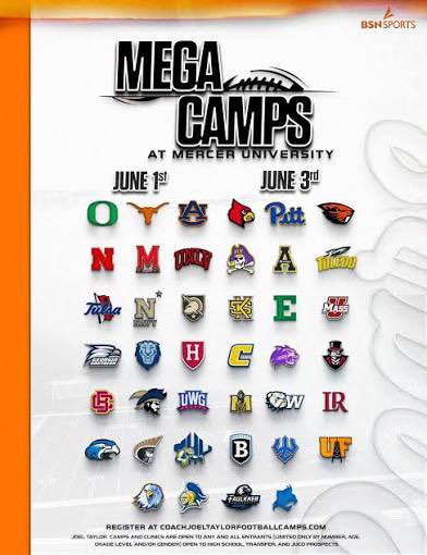 L_Steigelman's tweet photo. Excited to compete at the Mercer Mega Camp tomorrow! Looking forward to working and competing against top talent.
@CoachRoyston @RHHSTDClub @RHHSFootball #AGTG #ClassOf2027 https://t.co/z7X3ZZiw8B