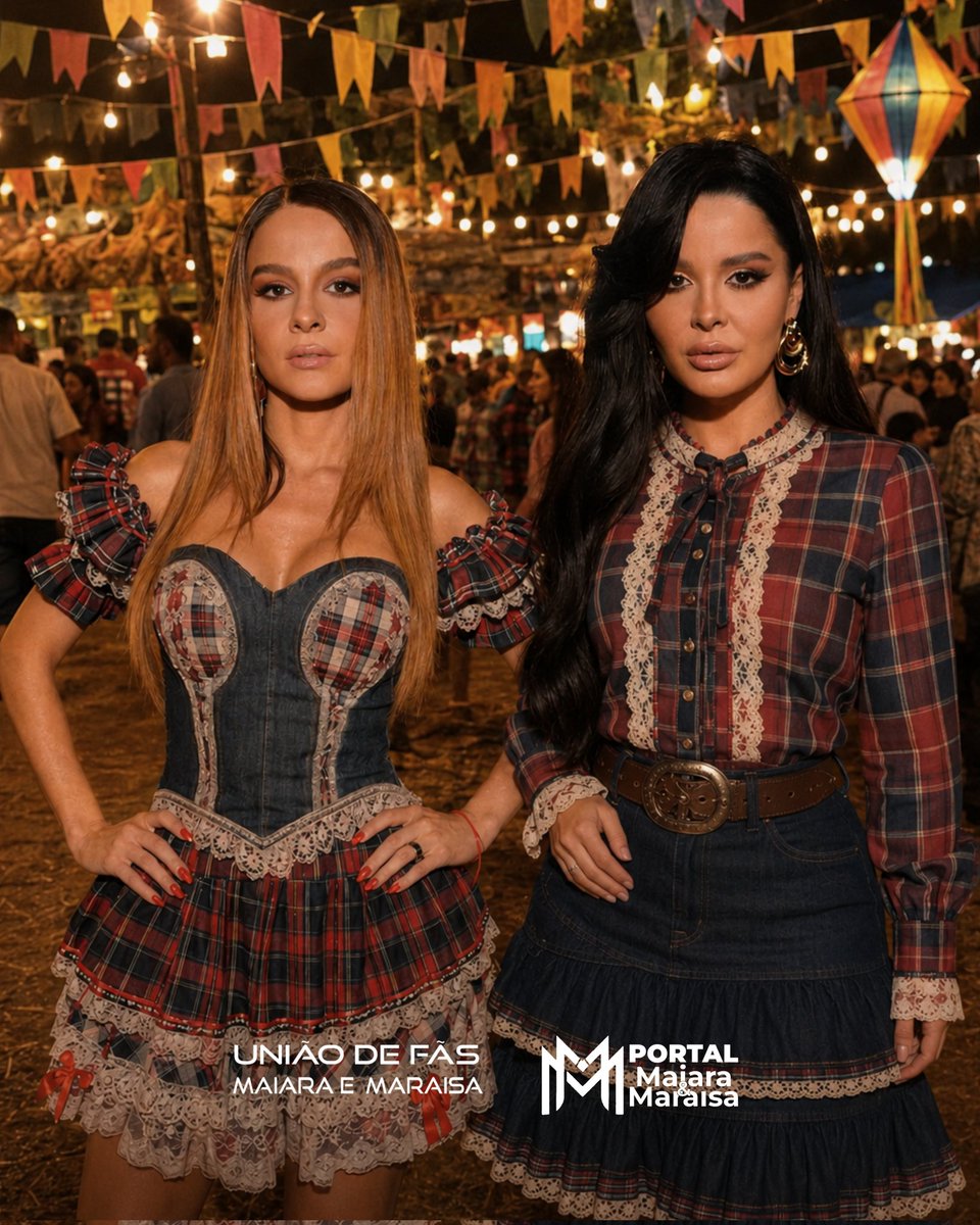 PortallMeM's tweet photo. JUNHO CHEGANDO COM TUDO!

São João, Copa do Mundo e Dia dos Namorados, tudo no mesmo mês! E claro que Maiara &amp; Maraisa já estão preparadas… e vocês? 🎶✨ ft. @uniaodefasmem https://t.co/92Ynb0zKEf