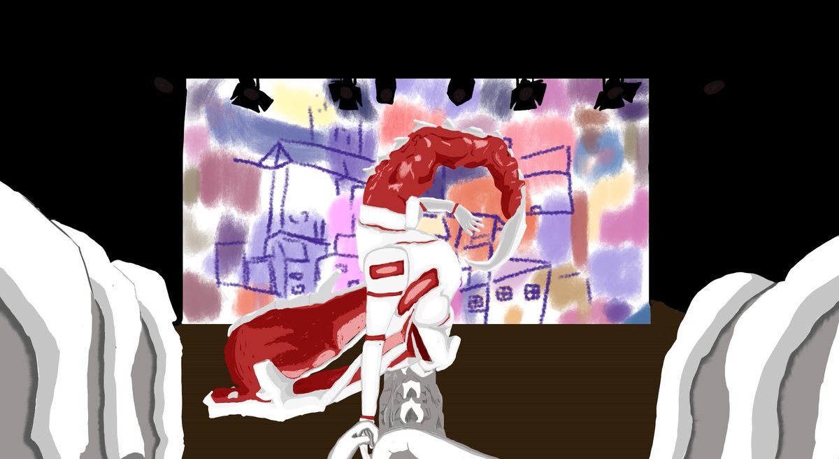 PyriteSkarn's tweet photo. "Exit stage right."
#ultrakill #art #geryon
I will leave some parting words for the final boss of Fraud as we await Layer 9. https://t.co/PwGt5RykM6