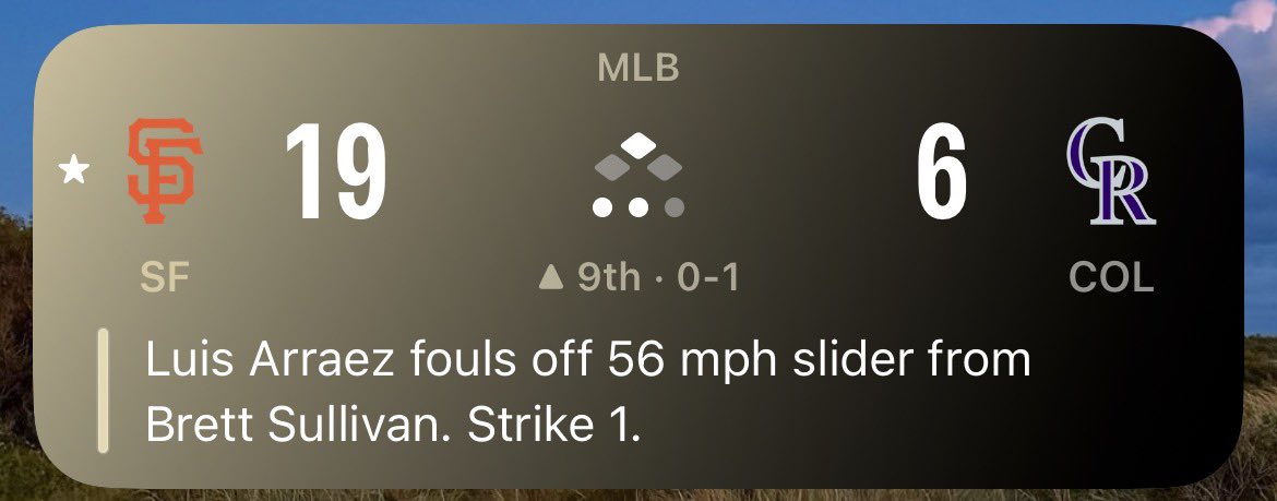 schrikes's tweet photo. the san francisco giants are such an unserious organization bro why do they put up numbers like this after a week and a half of humiliating losses OMFG https://t.co/Cbw4klmLYl