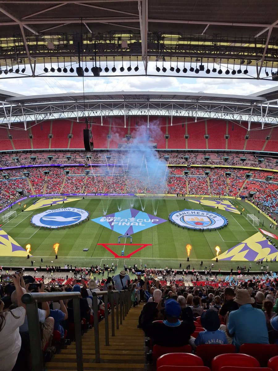 John_Sconner's tweet photo. Final game of 25/26 season ....... #139

🆚 Brighton &amp; HA women v Man City women
📆 Sun 31 May
⏰ KO 1500
🎟 Complimentary 
🏆 Womens FA Cup Final 
🏟 Wembley 
⚽️ FT 0-4

Game 139 (25/26 season) https://t.co/66Fk4B7avM