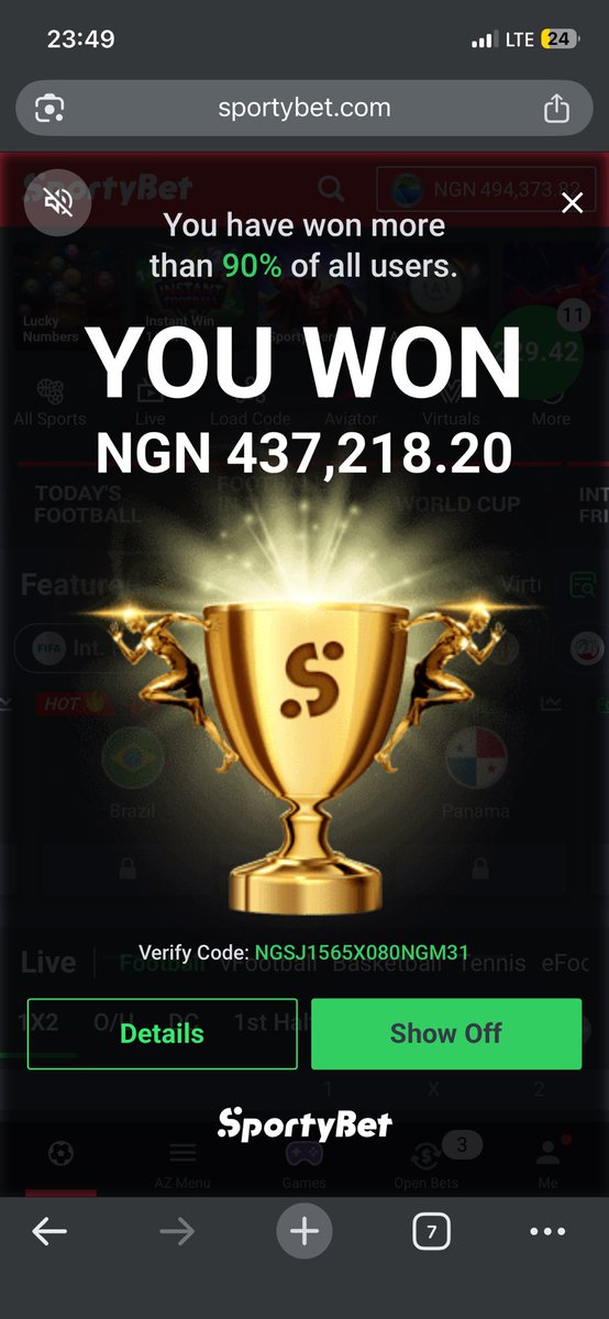 Imohdyn1's tweet photo. One ticket boooom!!🙏🙏
Sharp money 😄 https://t.co/49ZWsQUAd1