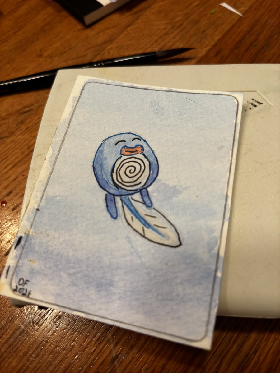 wizardstrove's tweet photo. Starting to do something watercolor work. 

#pokemon #Pokemonart https://t.co/qVyKa6SEW8