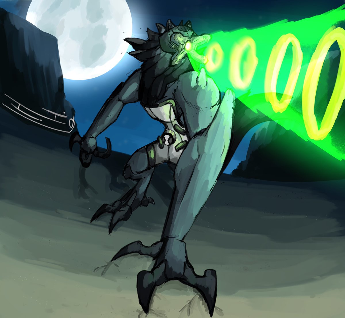 Isaac1401040196's tweet photo. Benwolf #ben10 https://t.co/SB8FF5ZyJz