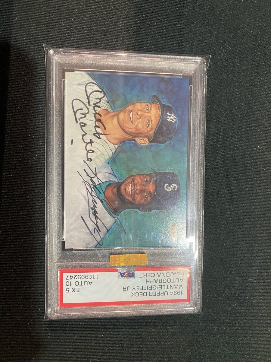 Patbaseball7's tweet photo. Final haul from the west Chester county center show today. 94 upper deck was given a gold label so dropped it off at goldin today https://t.co/ybSFg10jVR