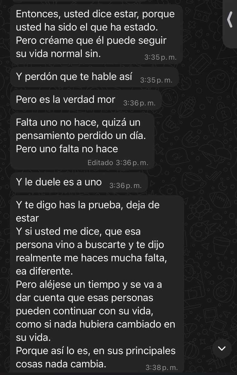 boyisnameisaac's tweet photo. Hay palabras que duelen pero sanan https://t.co/Rtp4ZJk0G7