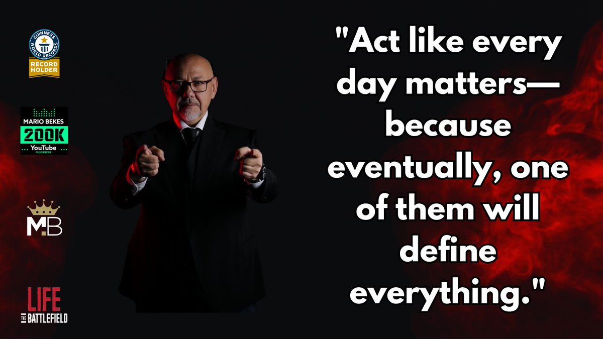 MarioBekes's tweet photo. 👉 Small actions compound into life-changing outcomes.‼️

#MotivationalTweets  #inspiration #mindset #trending #mentalhealth https://t.co/CLXrgTzMPn