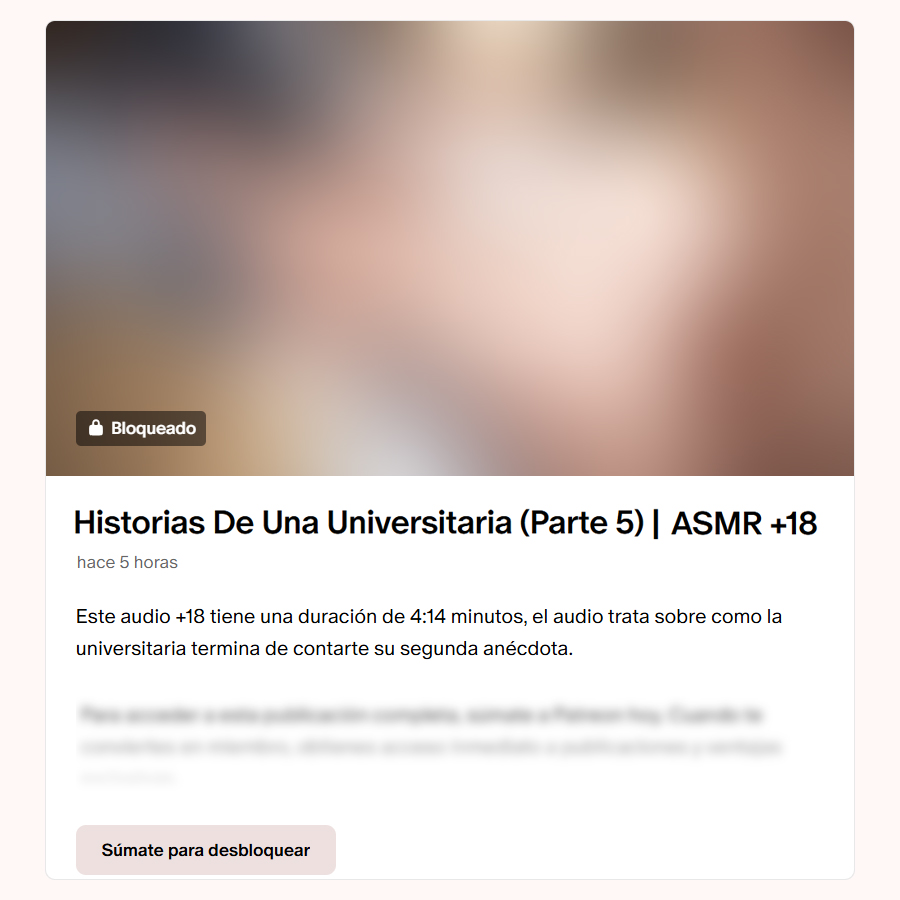 SanaASMR's tweet photo. Nuevo ASMR +18 disponible en mi Patreon 💖

https://t.co/dN3kSmvqlK https://t.co/2AgckILuTU