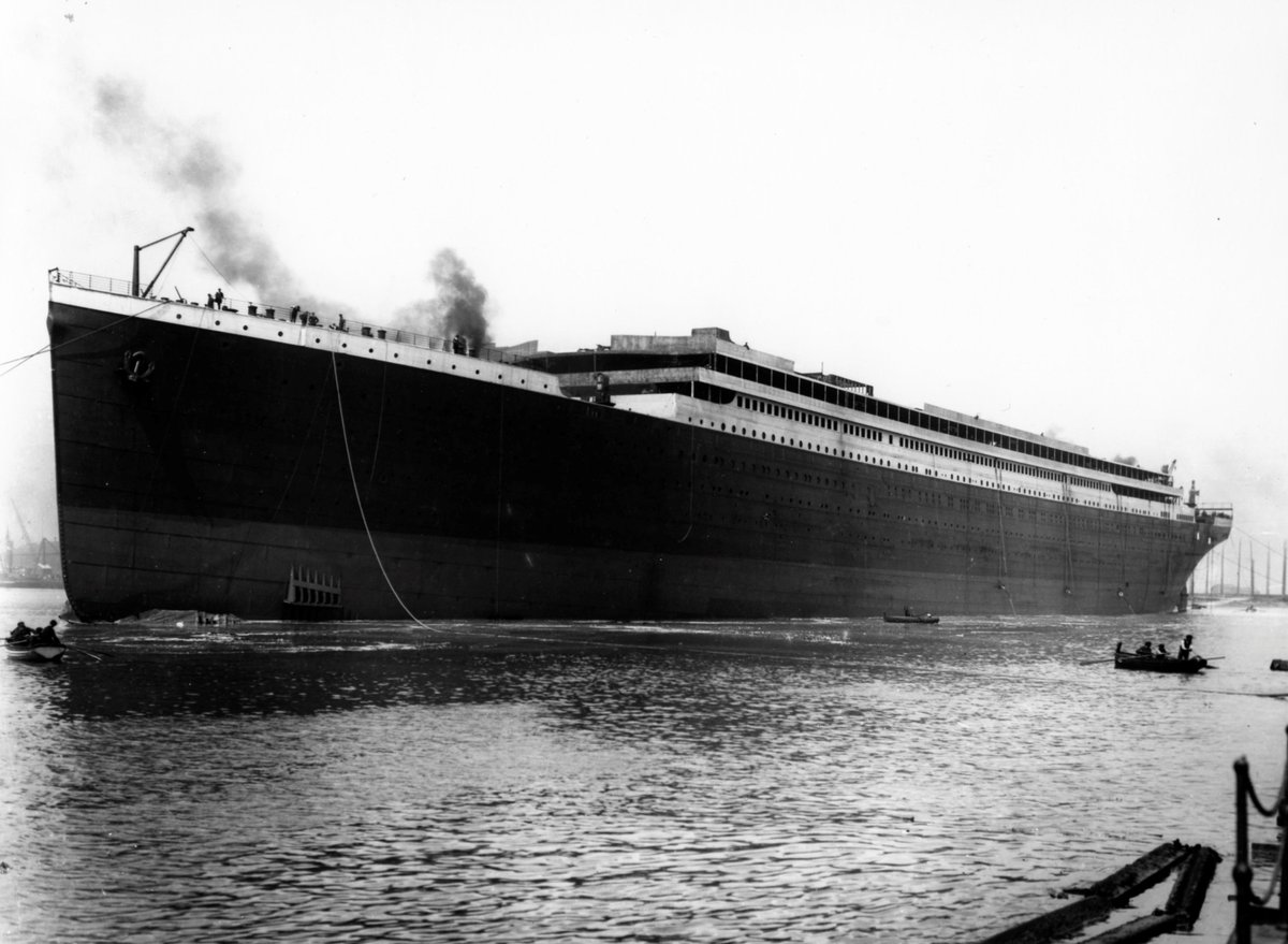 OceanTitanic75T's tweet photo. Happy 115th Birthday to our dear Titanic! 

#Oceanliners #RMSTitanic #WhiteStar https://t.co/5PqV8KjZiL