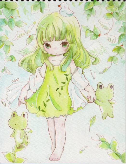 おはようございます まだ緑の季節です 梅雨はもうすこし先
