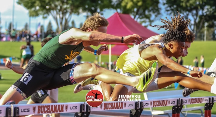 davistbenson's tweet photo. Junior track season recap:

LJ: 23'6" season PR and 6th place CA state 

4x100: 40.60 season PR (ranked #3 in CA this year) and 7th place at State 

110m H: 13.94 season PR and 8th place at State

HJ: 6'10" season PR (State qual) 

School records in long jump, 110m hurdles, 300m hurdles and 4x100 relay

Hit a lot of goals. A few more will have to wait for next year.

@latsondheimer @vcspreps @PrepCalTrack