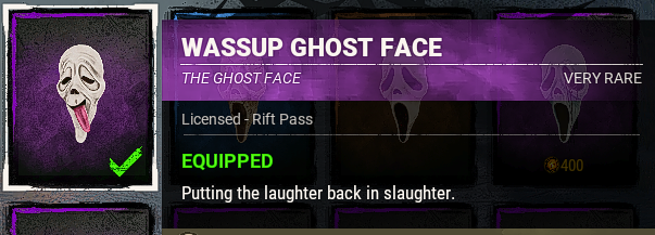 RealRubenKings's tweet photo. it's incredible we've had half of Scary Movie in dead by daylight for years now, I wonder when we'll get the other half of this xenomorph skin. https://t.co/C1bl9CitPP