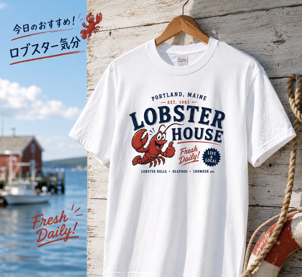 39_lbl's tweet photo. ごきげんロブスター / lbl ( lbl ) のスタンダードTシャツ販売 ∞ SUZURI（スズリ）https://t.co/BalbBNgZRi 
ご機嫌❣️
#suzuri #SUZURIで見つけた推しTシャツ #SUZURI推しアイテム
#海老　#ロブスター
#Tシャツ https://t.co/47KcysF2cR