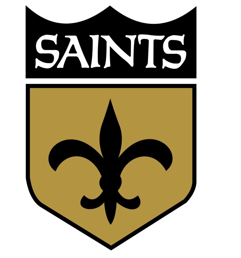 thesoulman57's tweet photo. Saints need to use their shield logo more https://t.co/spReGzqUHv