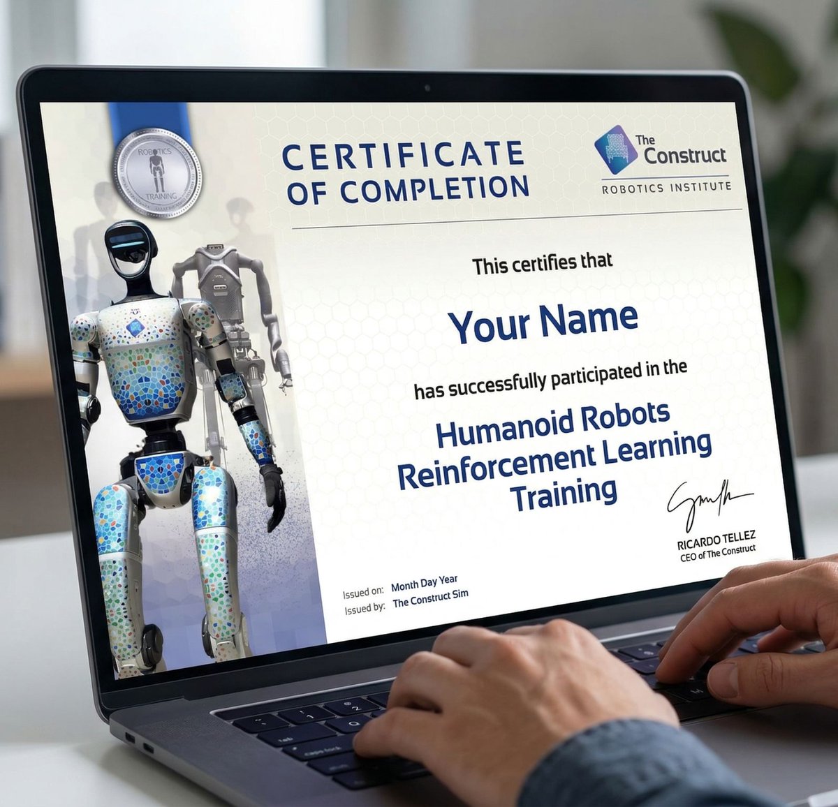 _TheConstruct_'s tweet photo. LAST DAY to register: Humanoid RL Bootcamp — Barcelona https://t.co/jr74AOS2sw https://t.co/d9wDovj7Nk