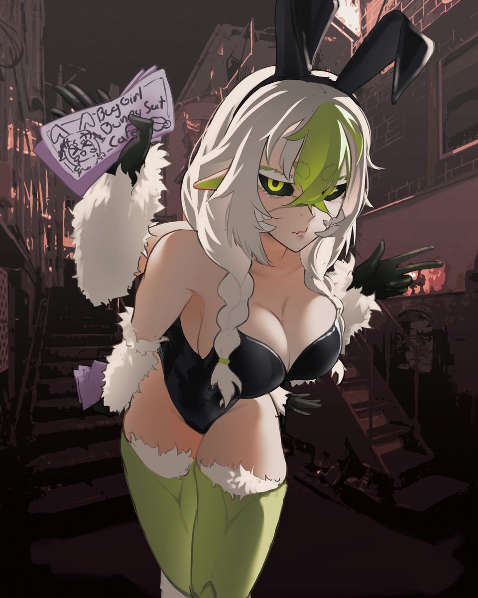 POISONOUSWISDOM's tweet photo. Sorry for the absence darlings! Motivation issues and business to be attended to got in the way…

As a special treat, the moth has begrudgingly donned a bunny suit. Fits her like a glove.~ https://t.co/s8890LLo8V
