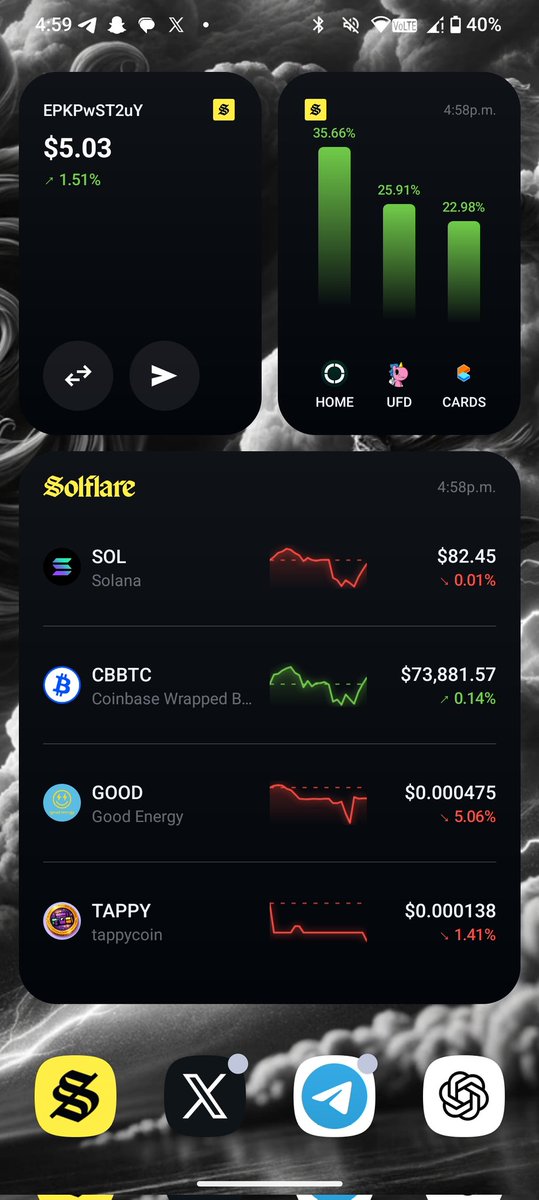 CloudKingTV's tweet photo. Ngl I've been needing this

Ty @solflare for consistently making our lives easier 💛 https://t.co/gjon6dI6E8