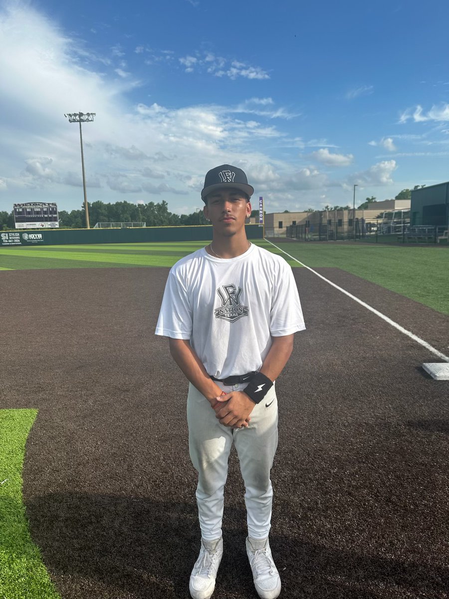 FiveToolTexas's tweet photo. F: @WowFactorNation Texas Scout 14, Cobra Baseball 2026 1
PoG: Tres Esquibel 3-3, 2B, 3 RBI, 3R
Pitcher: @Jayala0127 4 IP, 5K, 2H, R https://t.co/twfZZ4yvOe