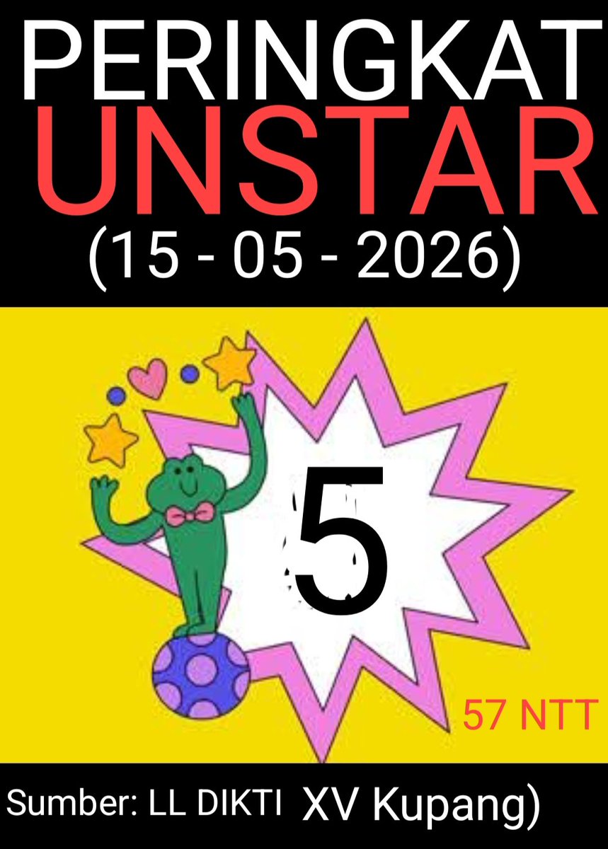 ProfylHenuk's tweet photo. SEJAK KEPINDAHAN PROF.YUSUF L. HENUK,Ph.D,UNSTAR MASUK"5 PTS TOP NTT"JADI GANDENG UNDANA BUKA S2 PLUS:"SEJARAH NAMA PULAU ROTE DITULIS ULANG OLEH PROF. YUSUF LEONARD HENUK,PH.D DARI UNIVERSITAS NUSA LONTAR (UNSTAR) ROTE DI KABUPATEN ROTE NDAO-INDONESIA"(https://t.co/3FalY8XHxV). https://t.co/XMomxmn3ne