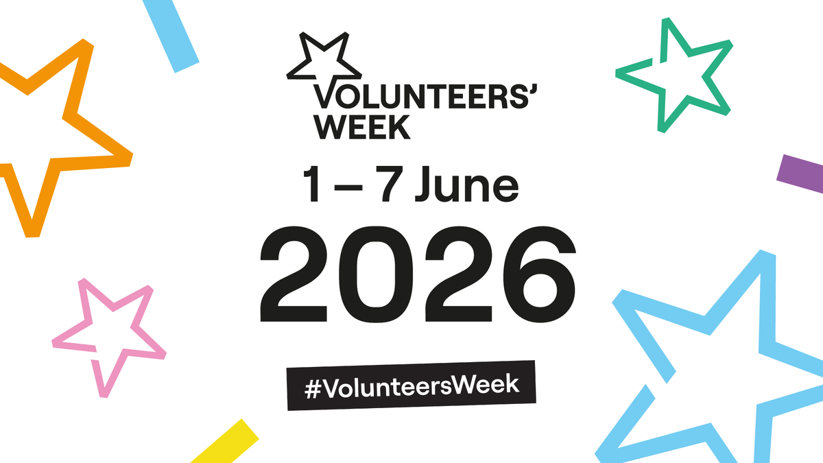 HealthwatchLeic's tweet photo. We’re proud to be taking part in Volunteers’ Week 2026 – marking 42 years of saying thank you to all volunteers across the UK for everything they do for society. #VolunteersWeek https://t.co/vfSzBnpikZ