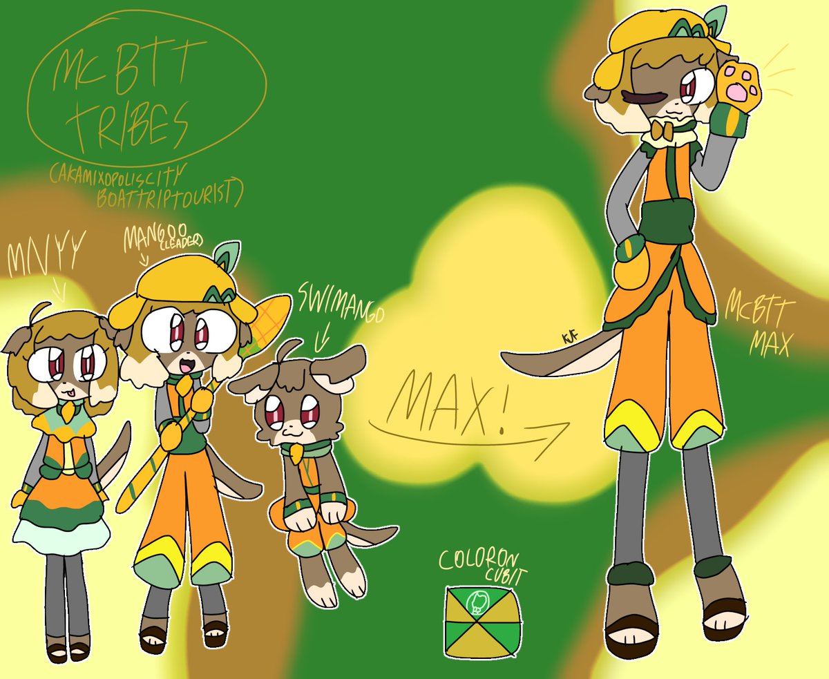 GodofMai's tweet photo. 🥭MCBTT Tribes🥭
It’s a Known as a Mixopolis City Boat Trip Tourist Tribes Where Tourism Have a Boat for a Having Boat Trip Instead!
#Mixelsnextgeneration #Mixels #Cookierunfanart #Cookierun #Mangocookie #Fanart #Crossover #Mashup #Mixeljinkaofaday @DJessnyan https://t.co/jAVBLD1ixO