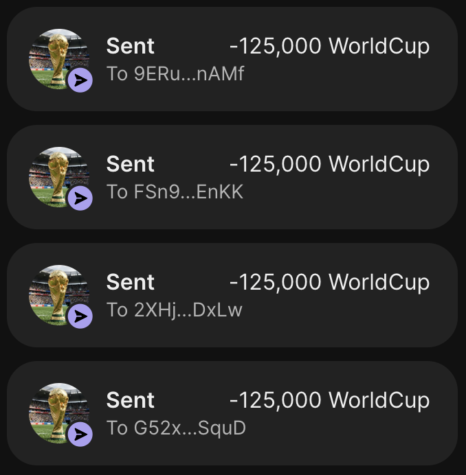 $WorldCup Solana tweet media