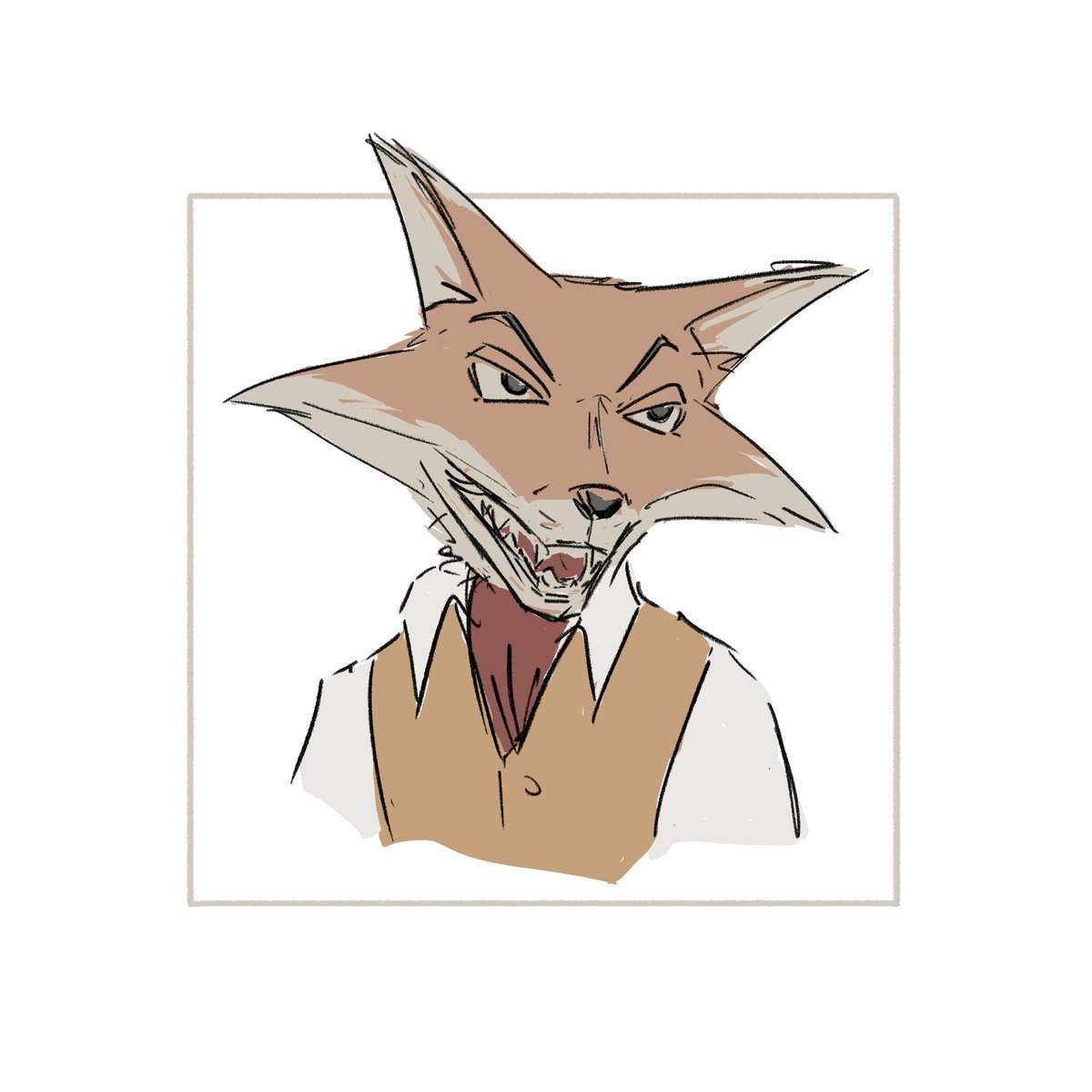 MorticiaDraws's tweet photo. Fox✨
#detn #donteattheneighbours #furryart https://t.co/jPytuVJ8Nb