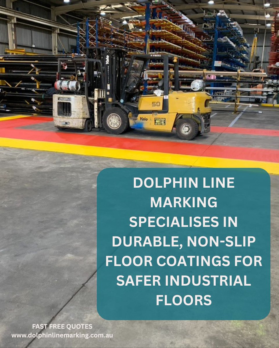 DolphinGroupNew's tweet photo. DOLPHIN LINE MARKING SPECIALISES INDUSTRIAL FLOOR COATINGS BUILT FOR EXTREME WEAR &amp; SAFETY
Built for manufacturing &amp; processing plants:
 ✅Non-slip &amp; safe
 ✅Spill-resistant
 ✅Extreme wear durability
👉 FREE quote: https://t.co/0h7rZutp4x
#FloorCoatings #Safety #Manufacturing https://t.co/heo0KjtcgU