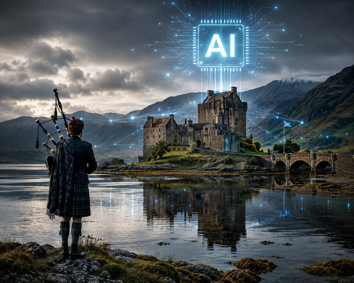 northdeltauk's tweet photo. Scotland is trying to position itself as a serious AI nation over the next five years by building an entire AI ecosystem around skills, infrastructure, startups, public sector adoption and investment.

Read more: 

https://t.co/slx76EpJX4

#ScotlandBusiness #ukbusiness #UKnews https://t.co/UWytODVuY3