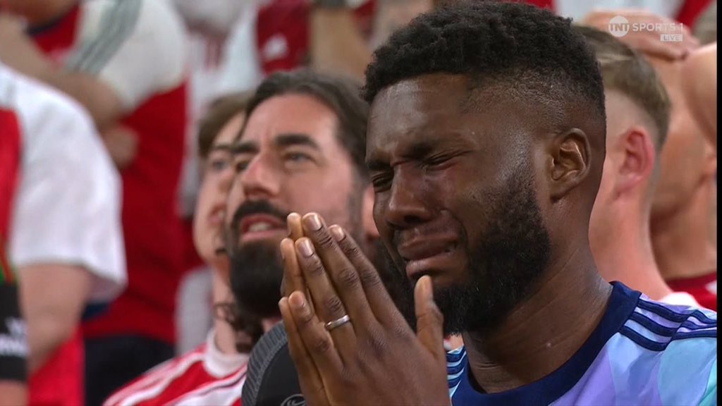 _callmeteo's tweet photo. Lamine Yamal seeing Désiré Doué win UCL back to back https://t.co/ODNWvlDfsd