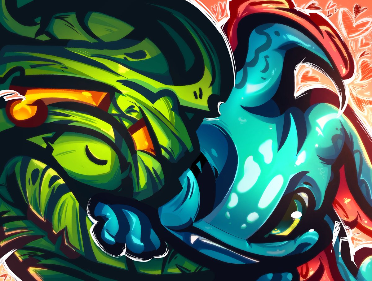 BreadwMaggots's tweet photo. Happy Pride and hugs 
#ArtofLegends #Fizz #Amumu https://t.co/aQti4qfiWH