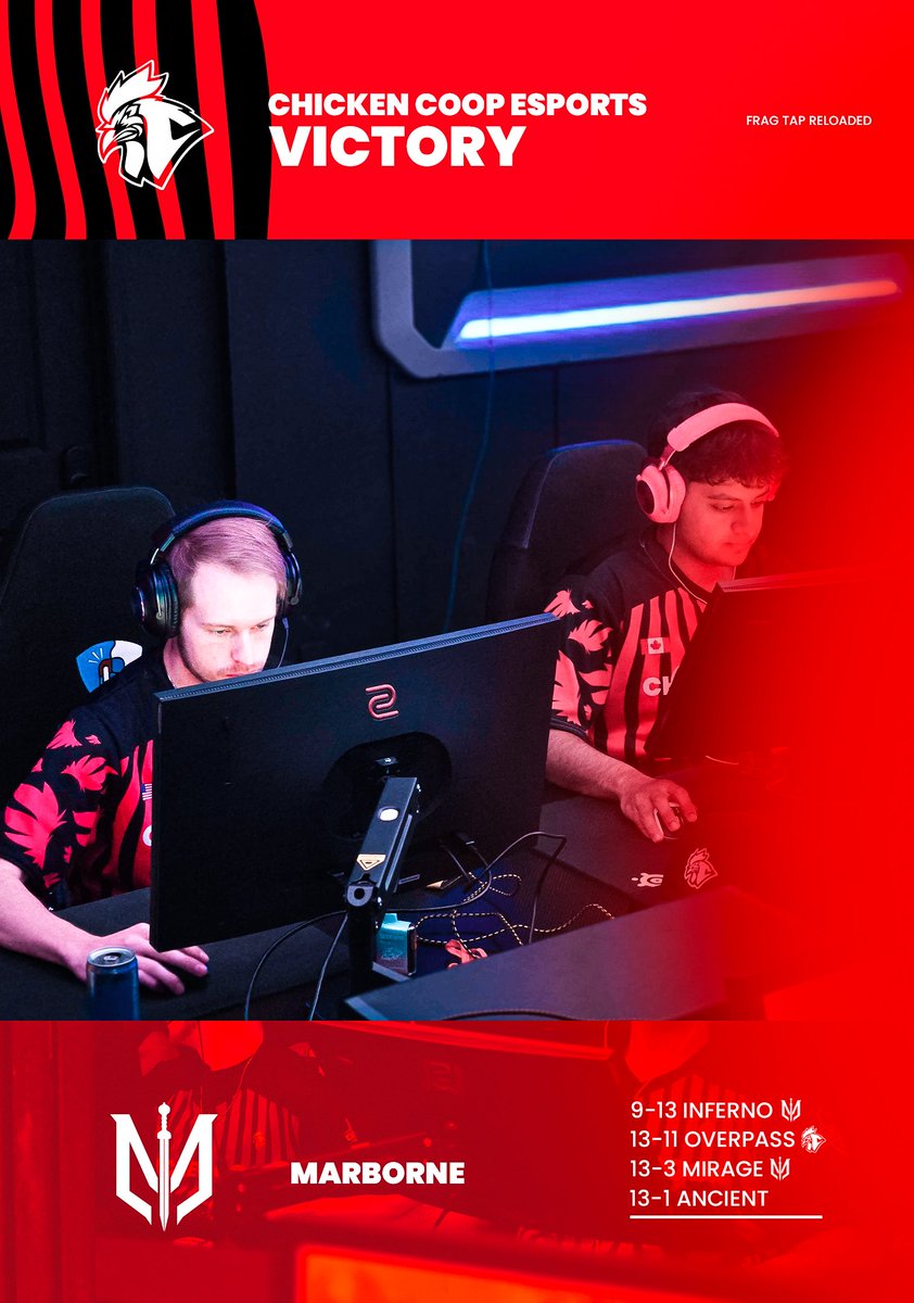 ChickenCoopGG's tweet photo. WHAT A RUN WHAT A FINAL !
CHICKEN COOP IS YOUR @fragadelphia TAP RELOADED CHAMPIONS 🏆🐔 https://t.co/0qQ5u5VK9D