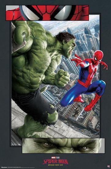 MCUFilmNews's tweet photo. First look at Savage Hulk vs Spider-Man poster for ‘SPIDER-MAN: BRAND NEW DAY’ https://t.co/59Nw0UT9pn