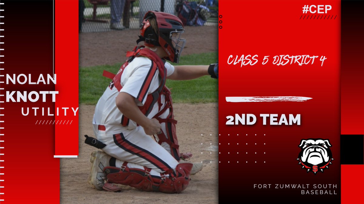 FZSBaseball's tweet photo. Congratulations to Nolan Knott for being selected 2nd Team Utility for Class 5 District 4! #CEP https://t.co/6ZSSanrlnA