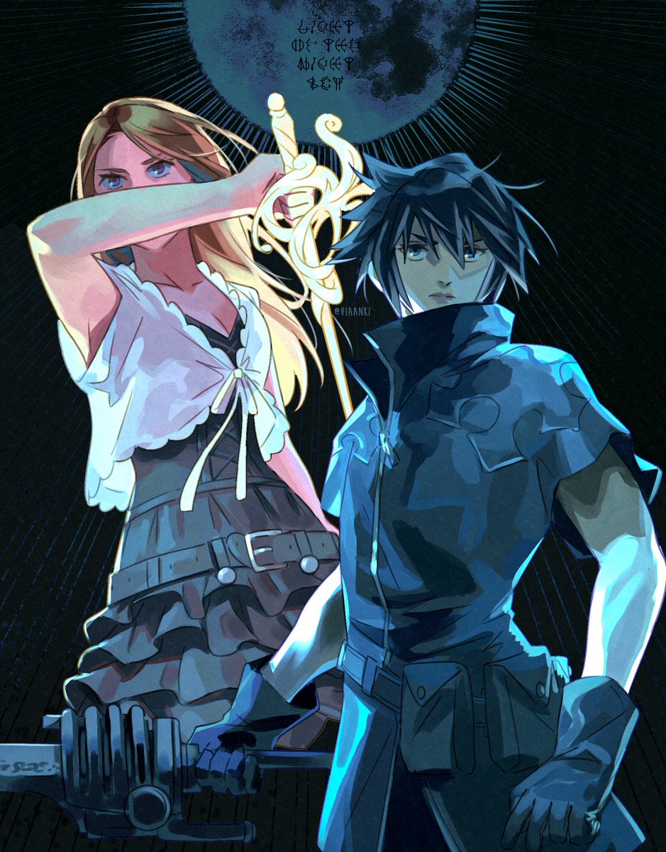 viaanki's tweet photo. Another Versus XIII color study from the old trailers #FFXV https://t.co/DB7IEgFgB4